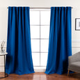 Back Tab Blackout Curtains - 132" Long