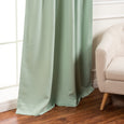 Back Tab Blackout Curtains - 132" Long
