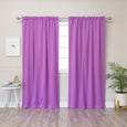 Back Tab Blackout Curtains - 132" Long