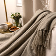 Plush Touch Fringe Throw