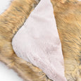 Faux Fur Throw - Amber Fox