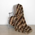 Faux Chinchilla Fur Throw