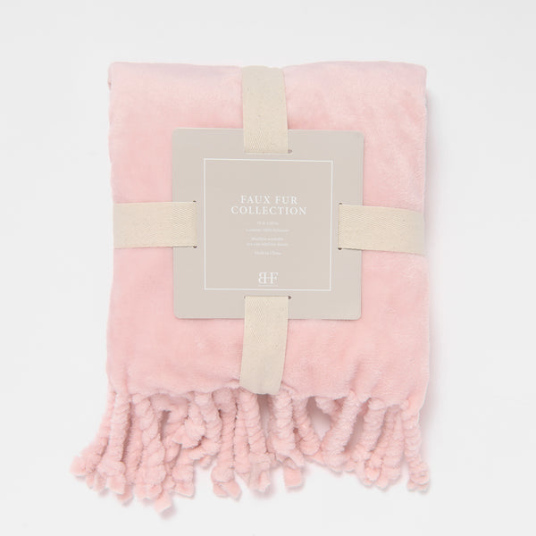 Twisted Fringe Throw
