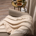 Lace Trim Throw