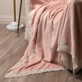 Lace Trim Throw