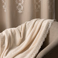 Lace Trim Throw