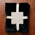 Luxe Faux Fur Pom Pom Throw