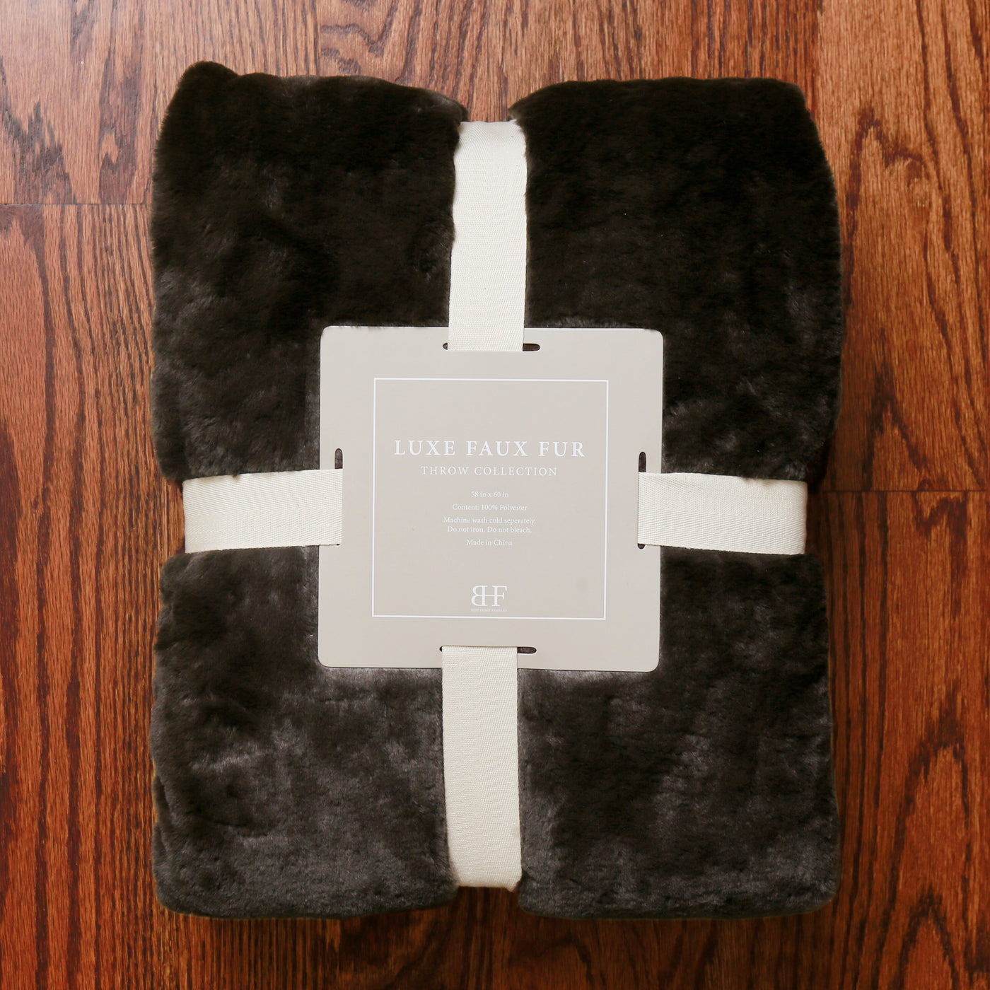 Luxe Faux Fur Pom Pom Throw