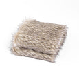 Faux Fur Throw - Pearl Finn Raccoon