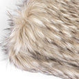 Faux Fur Throw - Pearl Finn Raccoon