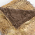 Faux Fur Throw - Platinum Frost Fox
