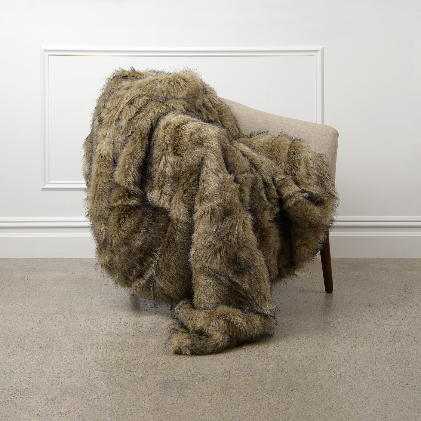 Faux Fur Throw - Tawny Fox