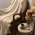 Ruffle Border Throw