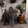 Textured Diamond Throw