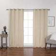Luster Velvet Grommet Curtains
