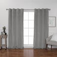 Luster Velvet Grommet Curtains