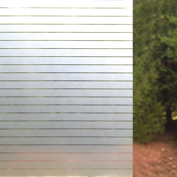 Stripe Art Glass Window Film