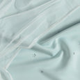 Tulle Overlay Star Cut Out Blackout Curtains