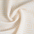 Sheer Faux Linen Reverse Diamante Curtains