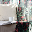 Sheer Floral Curtains