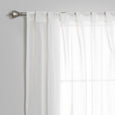Faux Linen Bluebird Curtains