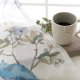 Faux Linen Bluebird Curtains