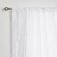 Faux Silk Bluebird Curtains