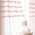 Romantic Ruffle Tie Top Curtains