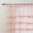 Romantic Ruffle Tie Top Curtains