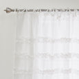 Romantic Ruffle Tie Top Curtains