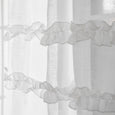 Romantic Ruffle Tie Top Curtains