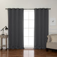 Onyx Grommet Blackout Curtains