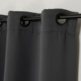 Onyx Grommet Blackout Curtains
