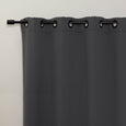 Onyx Grommet Blackout Curtains