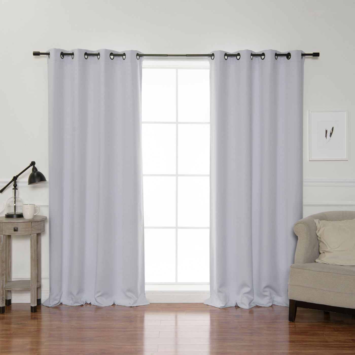 Onyx Grommet Blackout Curtains