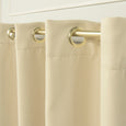 Gold Grommet Blackout Curtains