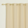 Gold Grommet Blackout Curtains