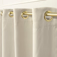 Gold Grommet Blackout Curtains