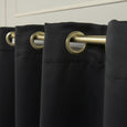 Gold Grommet Blackout Curtains
