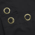 Gold Grommet Blackout Curtains
