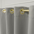 Gold Grommet Blackout Curtains
