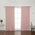 Gold Grommet Blackout Curtains
