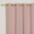 Gold Grommet Blackout Curtains