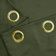 Gold Grommet Blackout Curtains