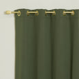 Gold Grommet Blackout Curtains