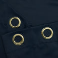 Gold Grommet Blackout Curtains