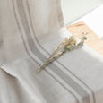 Linen Blend Triple Stripe Curtains