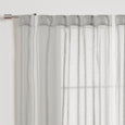 Linen Blend Reverse Triple Stripe Curtains