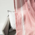 Linen Blend Reverse Triple Stripe Curtains