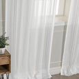 Linen Blend Stripe Curtains